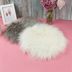 30cm Soft Wool Sheepskin Cushion