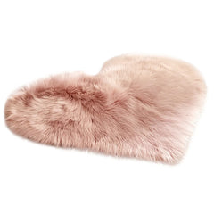 Faux Sheepskin Wool Shag Rug