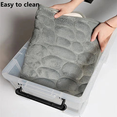 Cobblestone Non-Slip Bath Mat