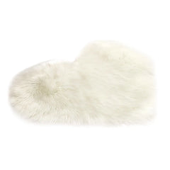 Faux Sheepskin Wool Shag Rug