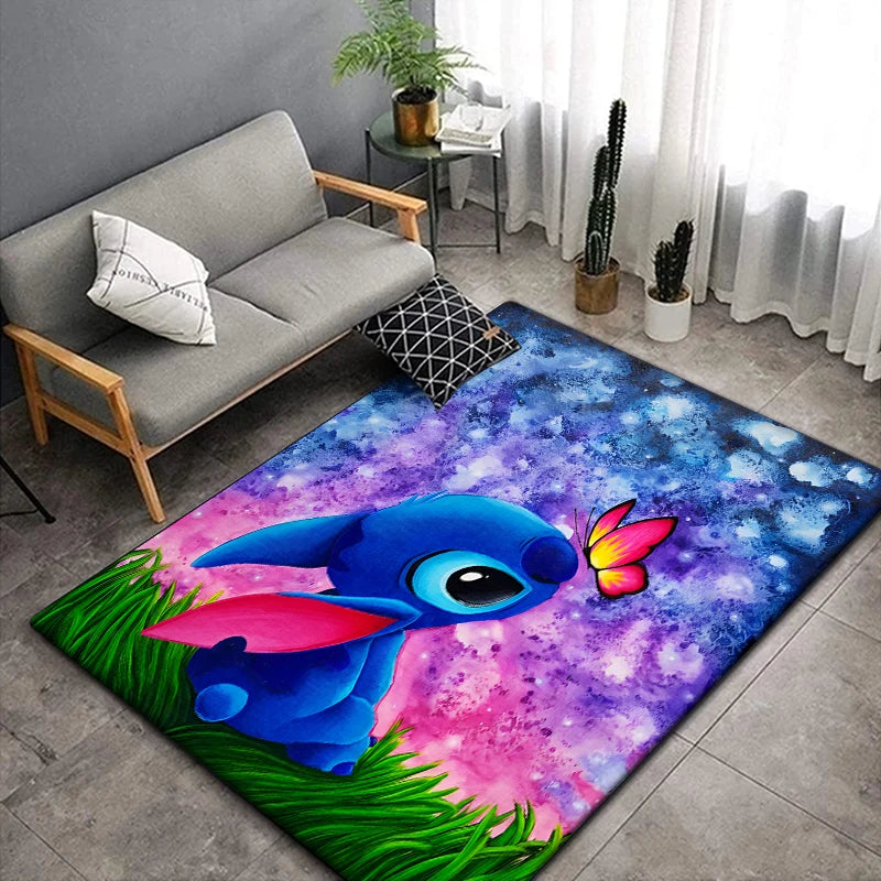 Disney Stitch Anime Carpet