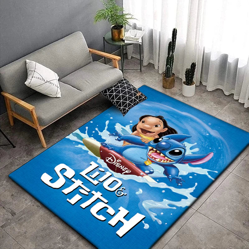 Disney Stitch Anime Carpet