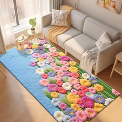 Kawaii Pink Fluffy Bedroom Rug