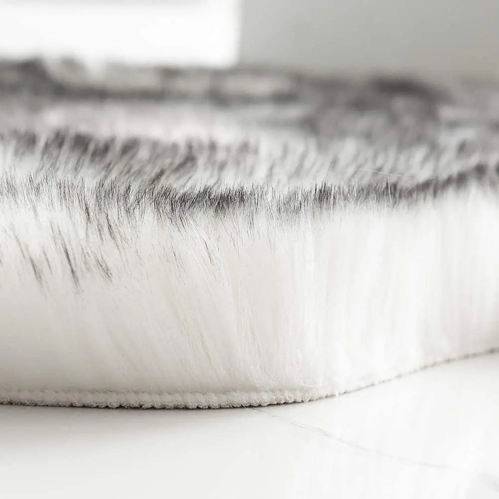 Soft Fur Wool Floor Rug