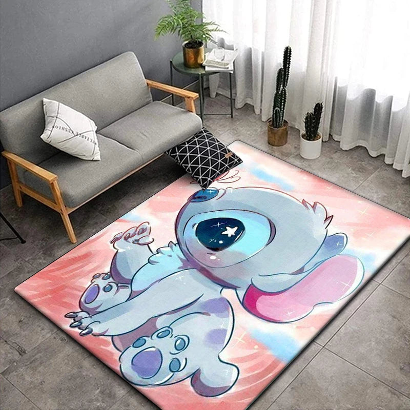 Disney Stitch Anime Carpet