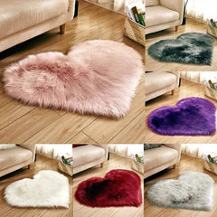 Faux Sheepskin Wool Shag Rug