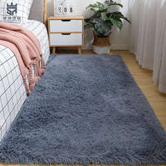 Silk Wool Bedside Blanket Rug