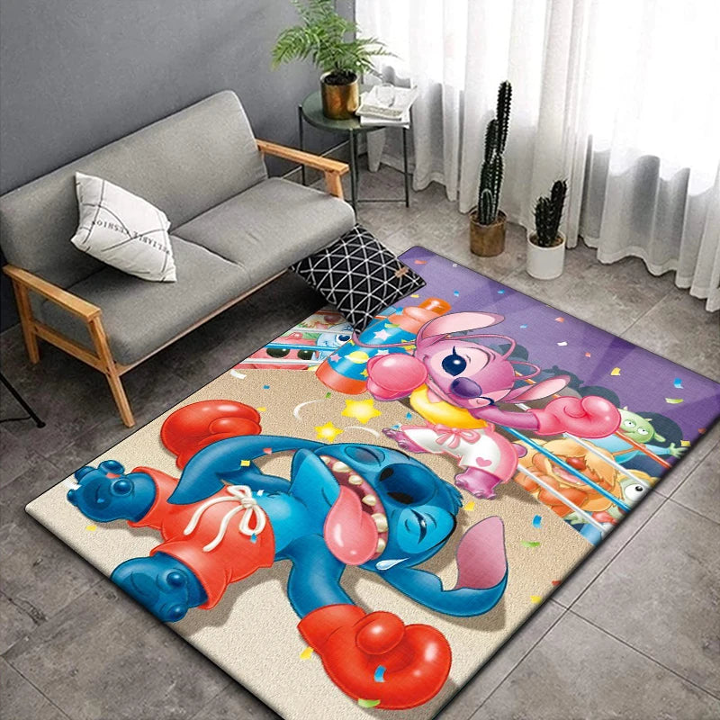 Disney Stitch Anime Carpet