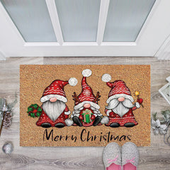 Christmas Gnome Welcome Doormat