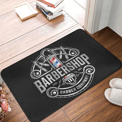 Barber Shop Non-Slip Welcome Mat