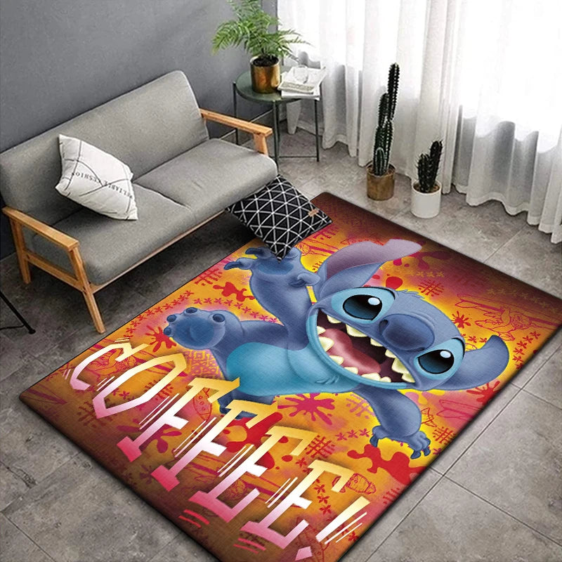 Disney Stitch Anime Carpet