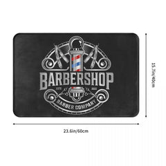 Barber Shop Non-Slip Welcome Mat