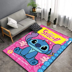 Disney Stitch Anime Carpet