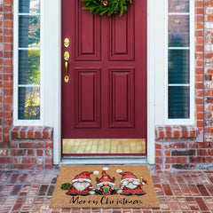 Christmas Gnome Welcome Doormat