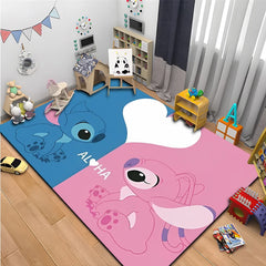 Disney Stitch 3D Anime Carpet